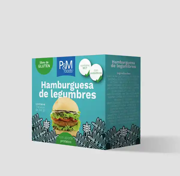 P&M Foods Mix Hamburguesa Legumbre