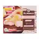 El Noble Empanada Jamon Queso 6 U