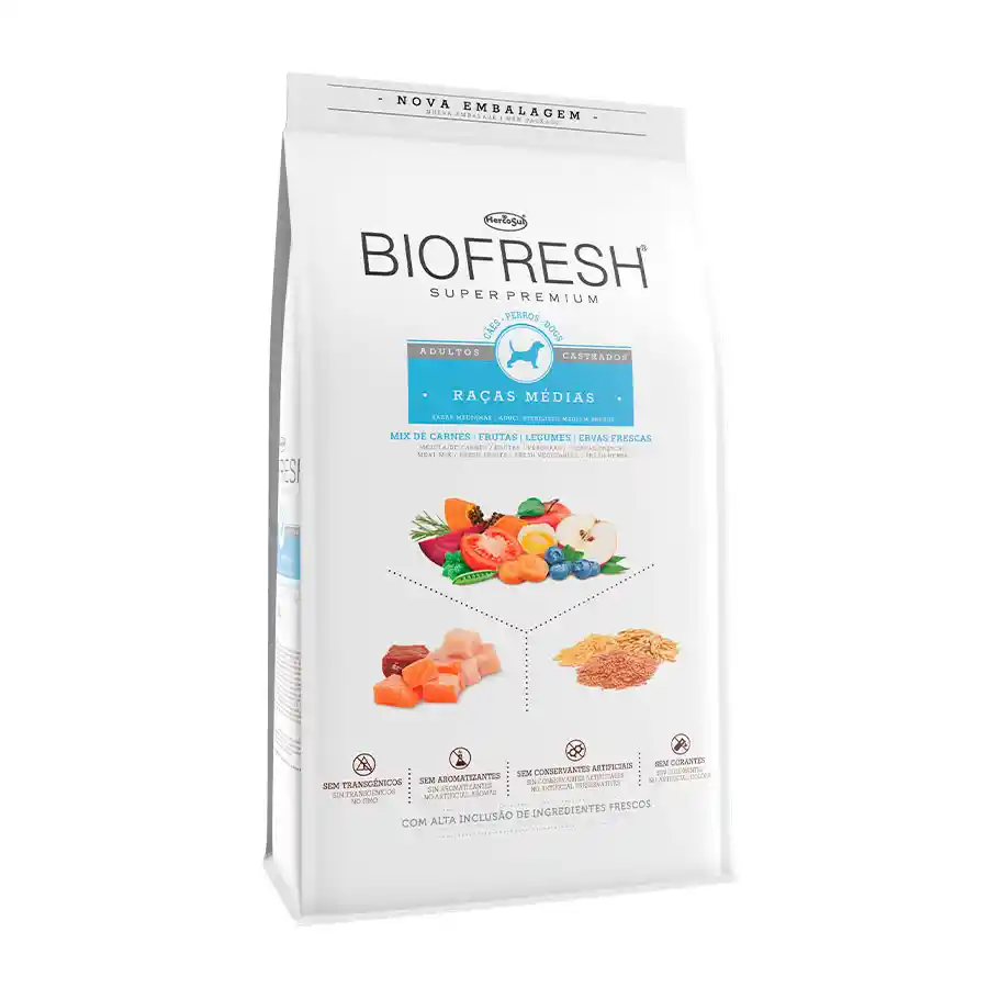 Biofresh Alimento Para Perro Castrado Adulto Mediana 10.1 Kg