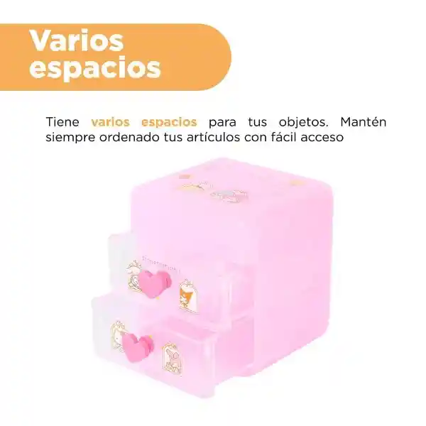 Sanrio Mini Organizador de Escritorio Con Cajones