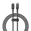 Baseus Cable Carga Rápida Tipo C a Lightning 20W Negro 1 m