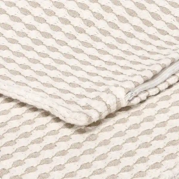 Funda de Cojín Algodón Dobby 45 x 45 cm Casaideas