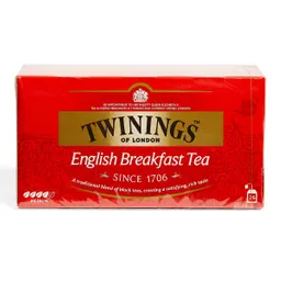 Twinings té Negro English Breakfast