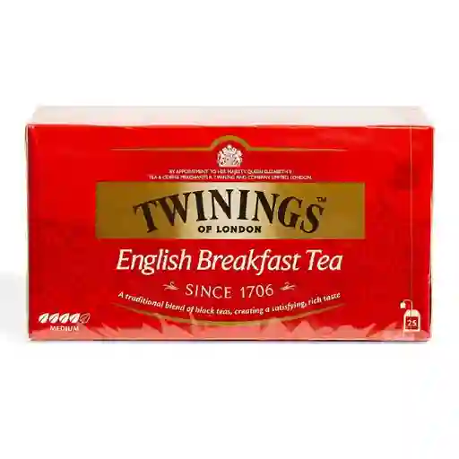 Twinings té Negro English Breakfast