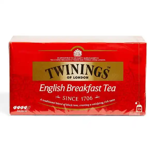 Twinings té Negro English Breakfast