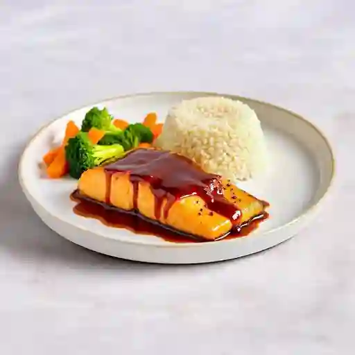 Salmón Teriyaki