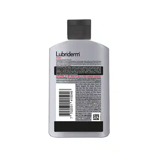 Lubriderm Crema Corporal Men Con Fragancia 120 mL