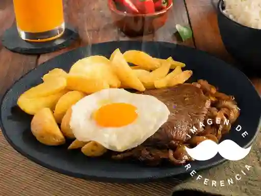 Bistec a Lo Pobre