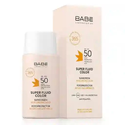 Babe Fotoprotector Facial Super Fluid Color