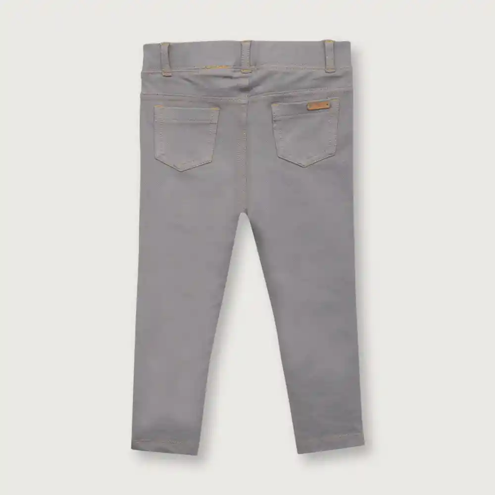 Jegging Con Moño Para Niña Gris Talla 3a