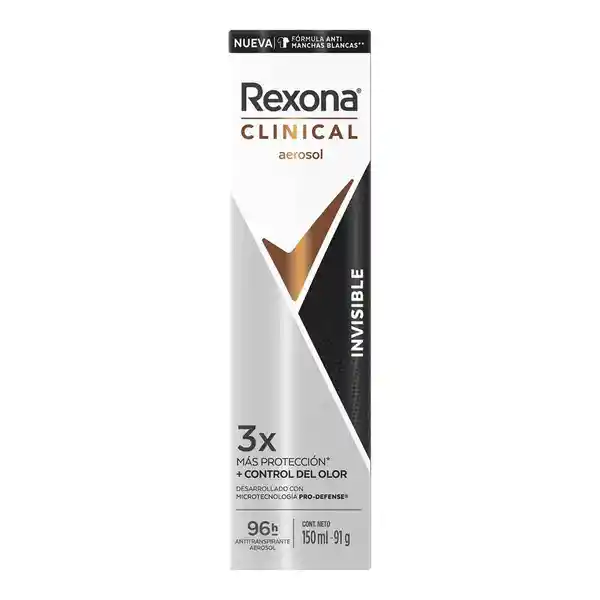 Rexona Antitranspirante Invisible 150 ml