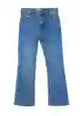 Jean Kids Flare Arctic 292 Niña Azul Talla 6 Años Ficcus