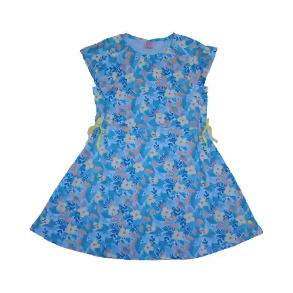 Vestido Niña Turquesa Pillin 10 a