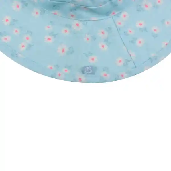 Gorro Bebe Niña Celeste Pillín 46