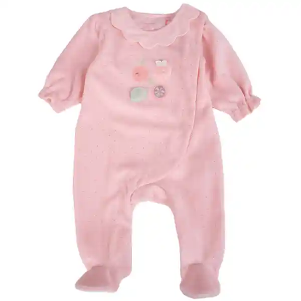 Osito Plush Bebe Niña Rosado Pillin 3 M