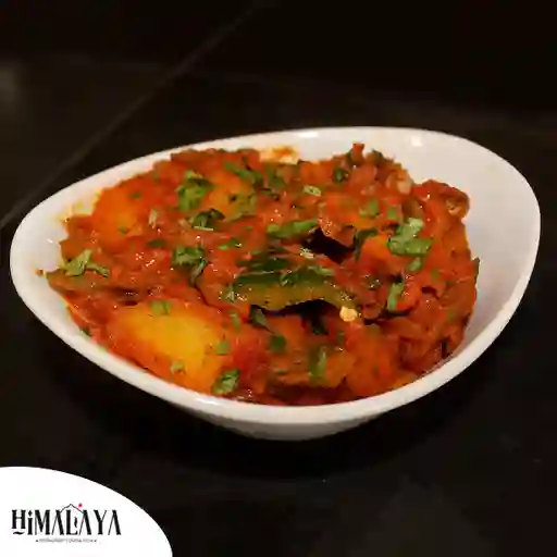 Tawa sabzi + basmati rice