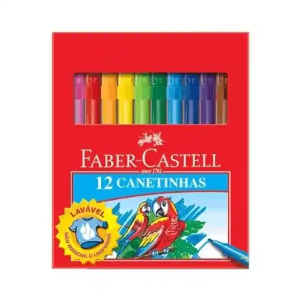 Faber Castell Canetinha Hidrocor Regular 150112Czf