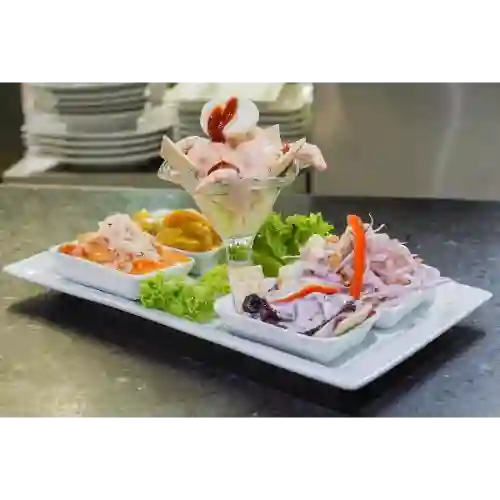 Piqueo Frutos Del Mar (4 Personas)