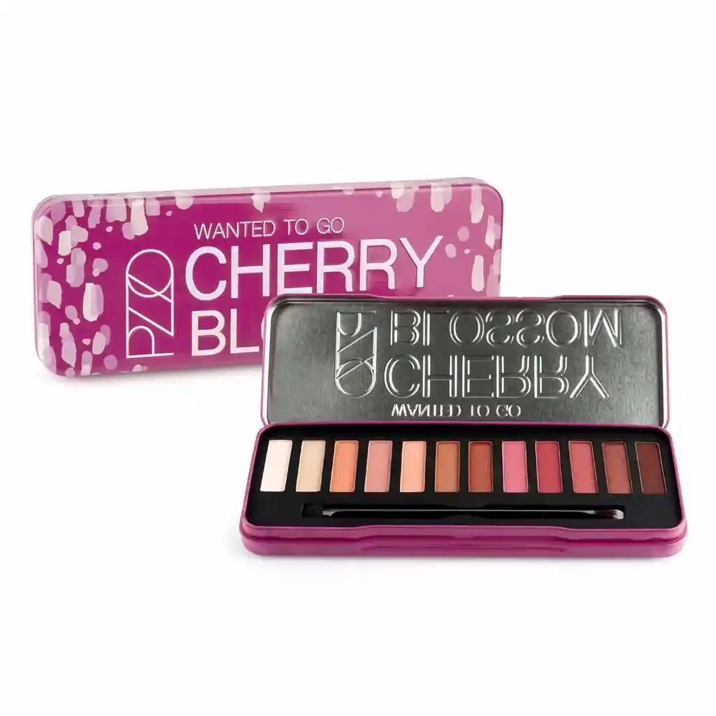 Petrizzio Paleta Sombras Wanted To Go Cherry & Blossom