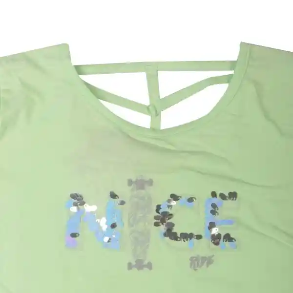 Polera Niña Verde Pillin 6 a