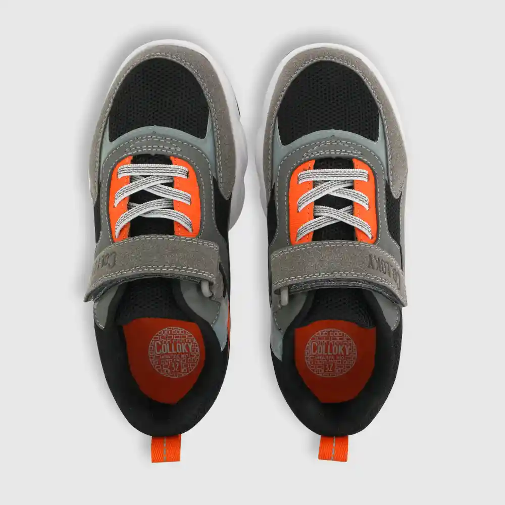 Zapatillas Chunky Gris Talla 34