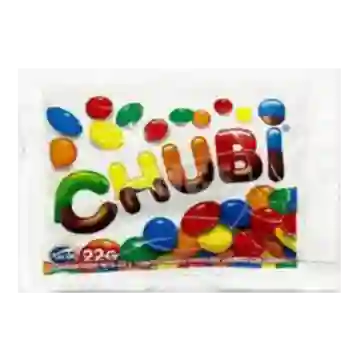 Confites Sabor Chocolate Chubi 22G