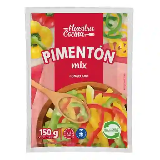 Nuestra Cocina Mix Pimentones Congelado