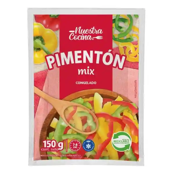 Nuestra Cocina Mix Pimentones Congelado