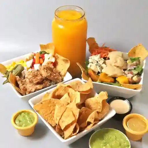 Combo 7 - 2 Bowls+1 Nacho+1 Limonada 1 l