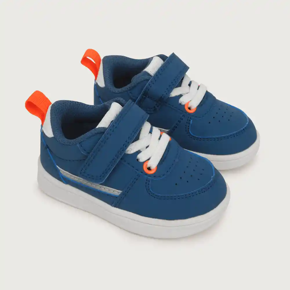 Zapatillas Urbana De Niño Azul Talla 29