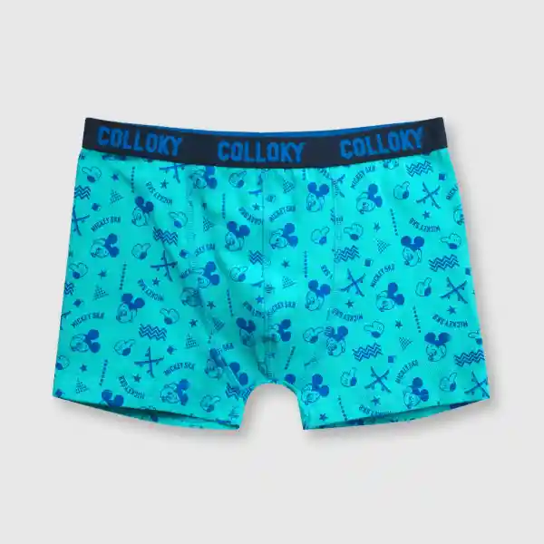 Bóxer Mickey de Niño Gris Melange Talla 4A Colloky