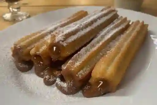 5 Churros Rellenos con Manjar sin Azúcar