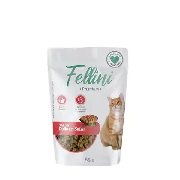 Fellini Alimento Para Gato Pollo en Salsa