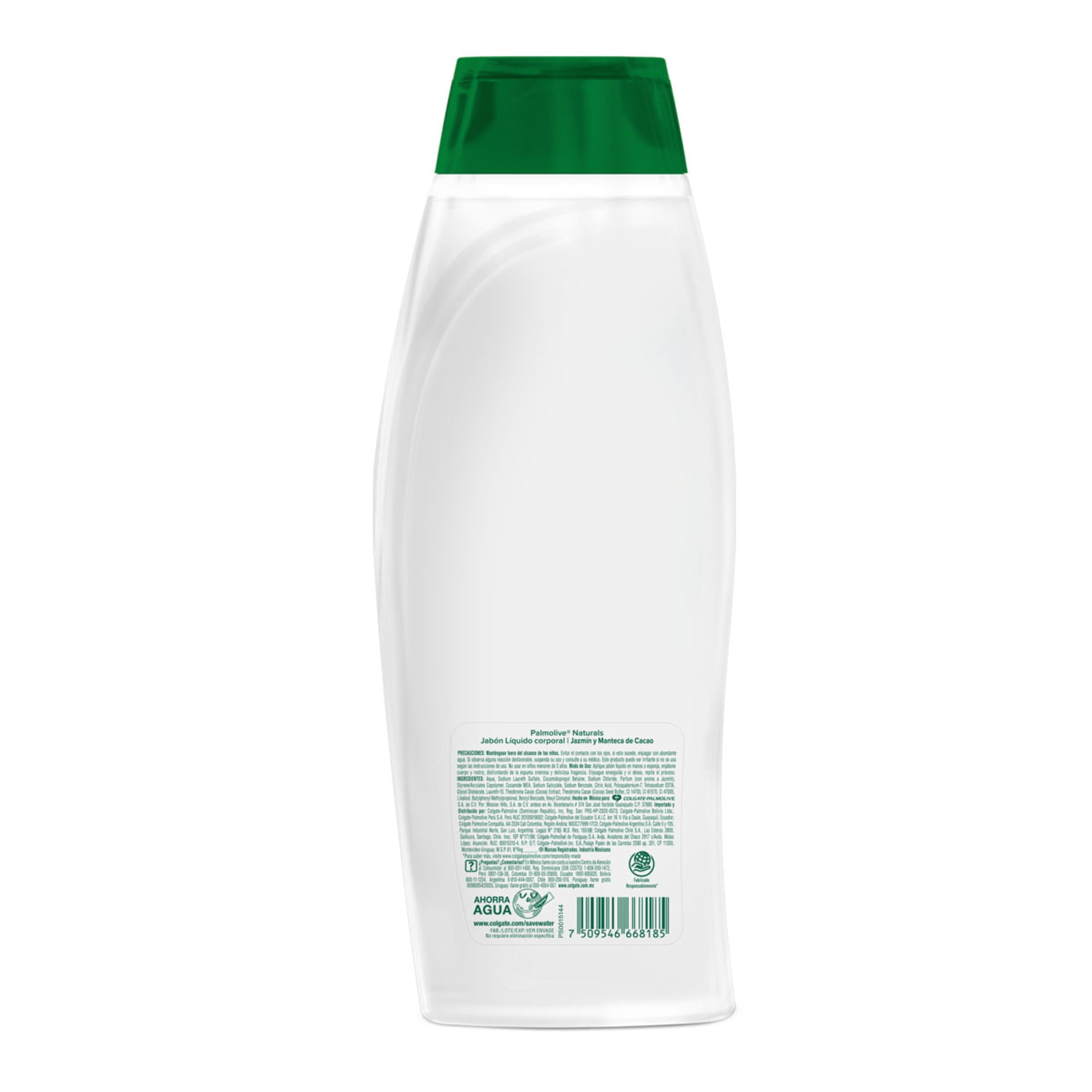 Jabon liquido p/manos palmolive (221-ml) jazmin y manteca de cacao –