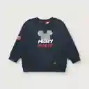 Polerón de Niño Mickey Azul Talla 12M Opaline