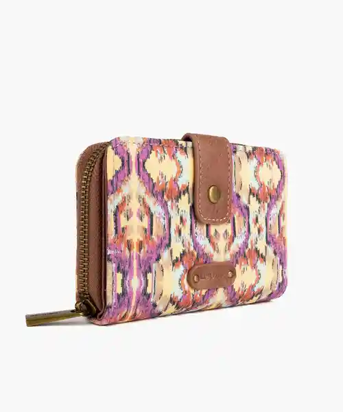 Billetera Canvas Morado Lounge