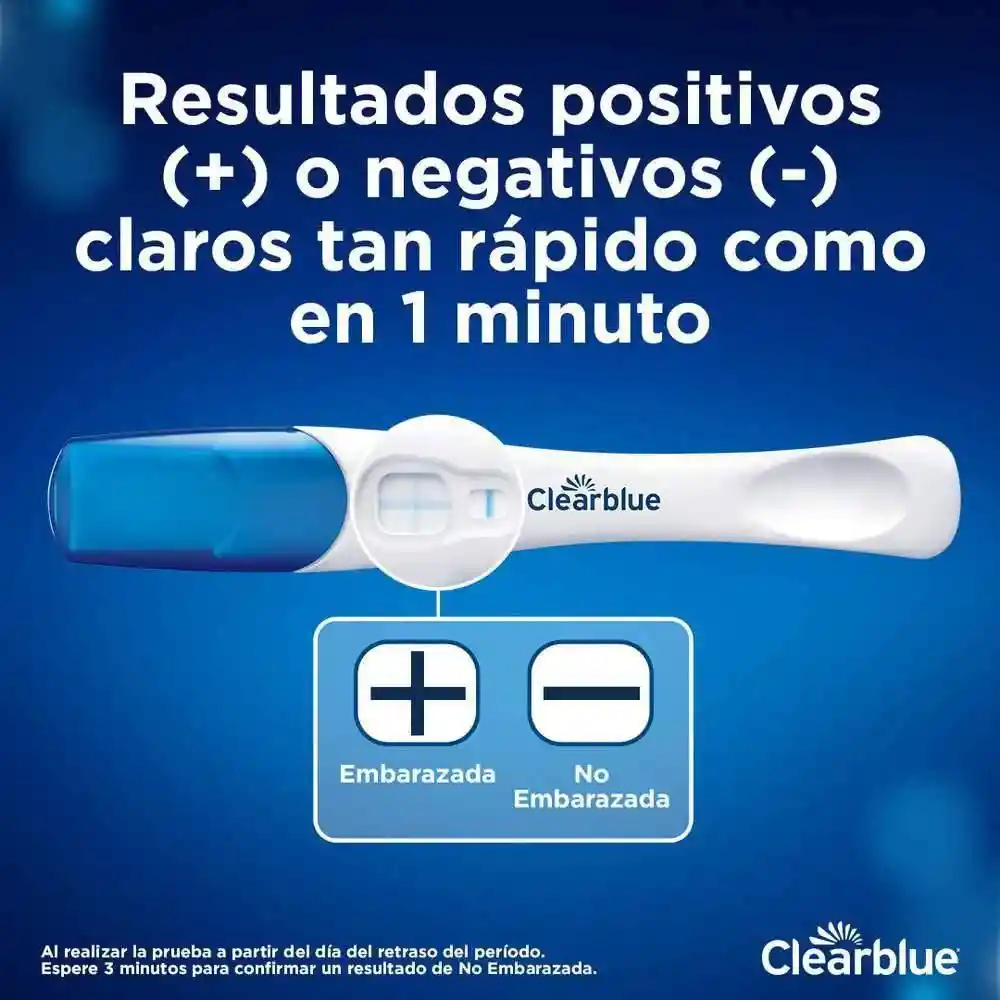Clearblue Prueba de Embarazo Plus