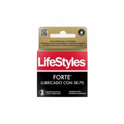 Lifestyle Preservativos Forte Lubricados
