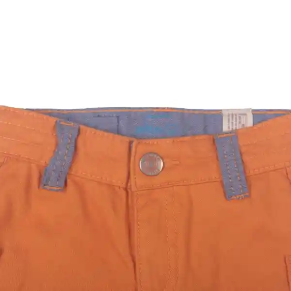 Bermuda Bebe Niño Naranja Pillin 24 M