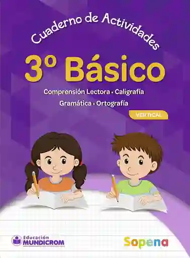 Cuaderno de Actividades 3 Básico Vertical - Sopena