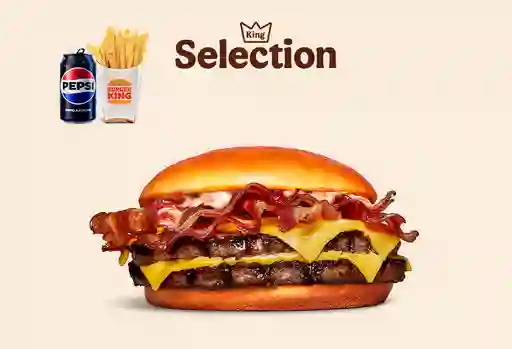 Combo Bacon King Selection Doble