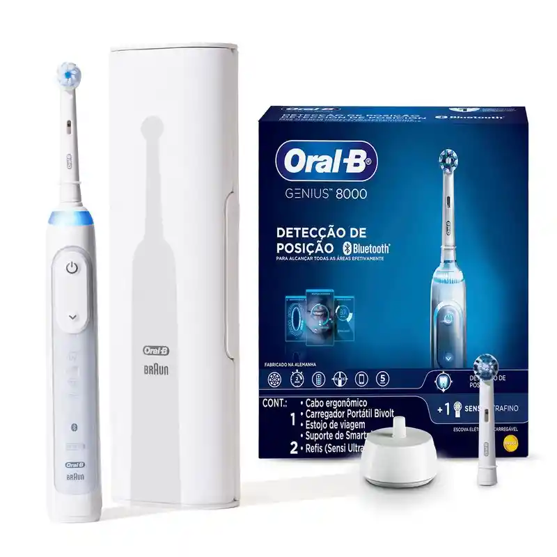 Oral-B Cepillo de Dientes Eléctrico Genius 8000