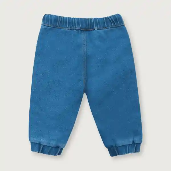 Jean Con Cordon de Bebé Niño Azul Talla 9M Opaline