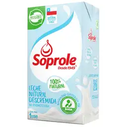 Soprole Leche Descremada Natural