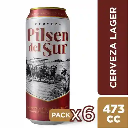 Pilsen Del Sur Cerveza Lager en Lata