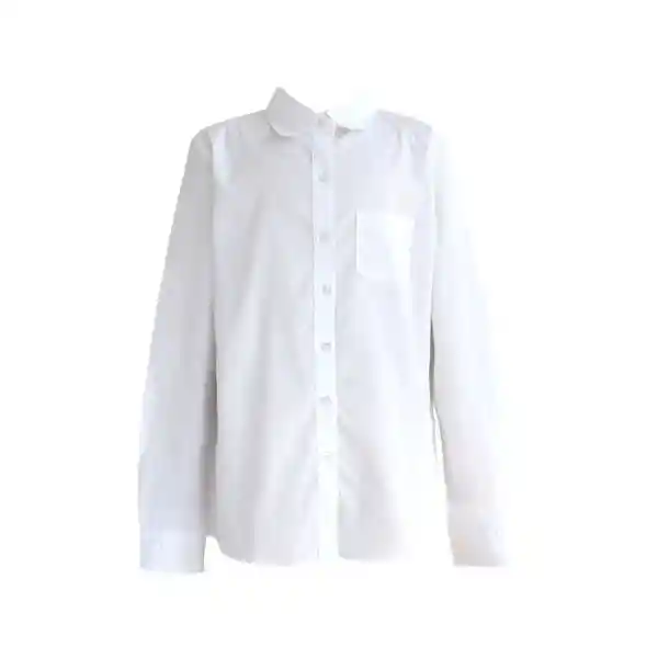 Blusa Blanca Niña Talla M