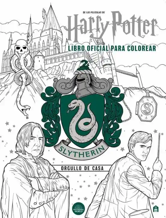 Harry Potter. Slytherin (Libro Oficial Para Colorear)