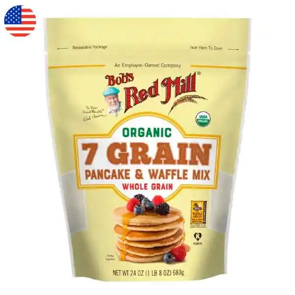 Bob'S Red Mill Mezcla Orgánica Pancake 7 Grain 6