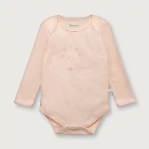 Body de Bebé Color Uva Niña Morado Talla 9M Opaline