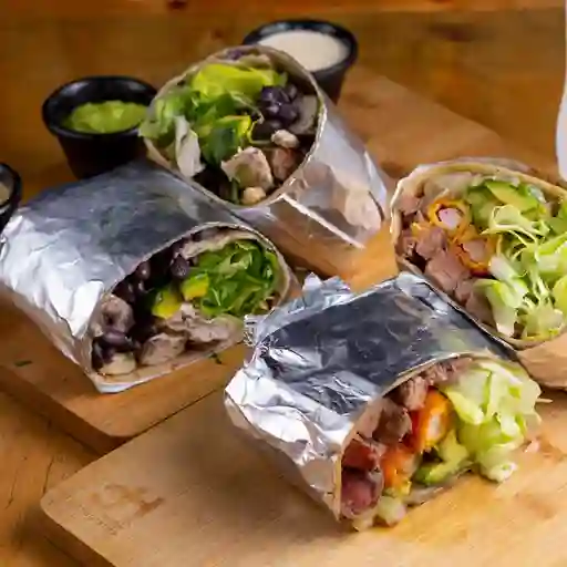 Combo 3 y Jugo Natural de 1 l a Eleccion